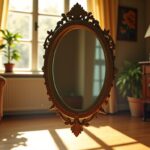 Miroir qui tombe tout seul : signification spirituelle et messages essentiels à connaître
