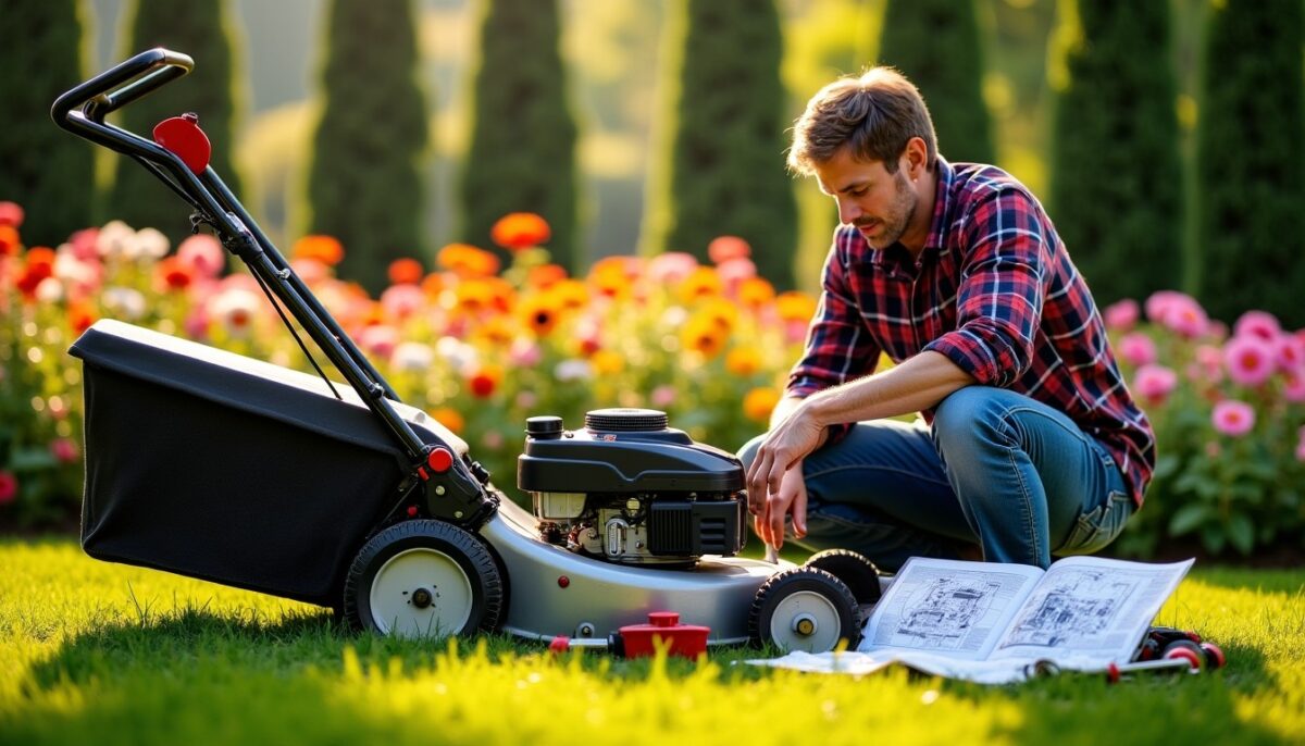 Tondeuse Briggs et Stratton : Pourquoi elle cale après le démarrage et comment y remédier