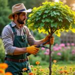Guide pratique pour tailler efficacement un mûrier platane en forme de parasol