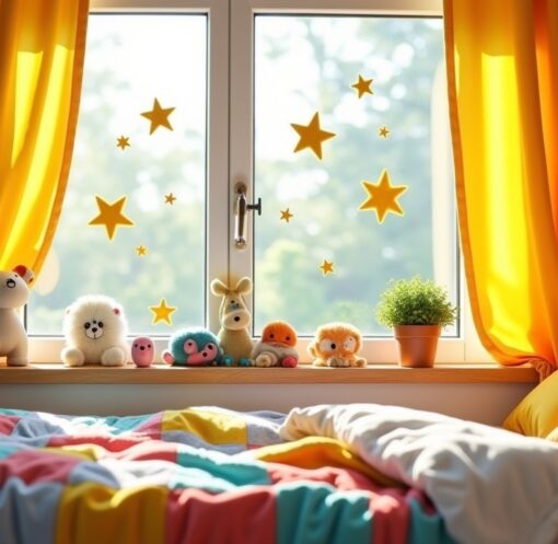 Options originales pour protéger la chambre de votre enfant sans volets