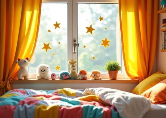 Options originales pour protéger la chambre de votre enfant sans volets