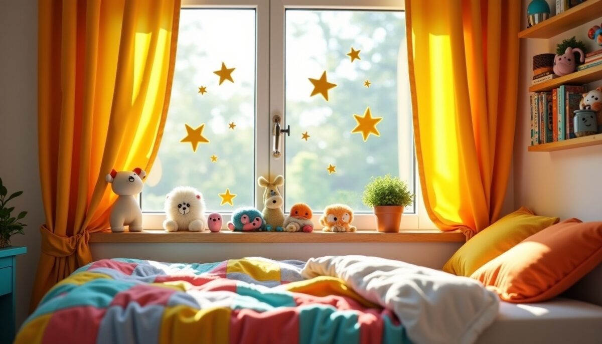 Options originales pour protéger la chambre de votre enfant sans volets