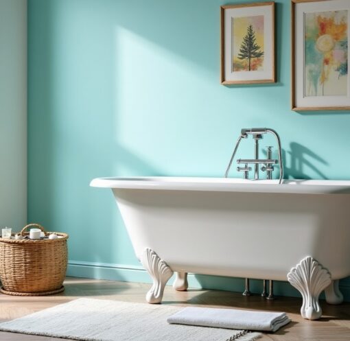 Peindre une baignoire : conseils et choix de la peinture idéale pour un résultat parfait