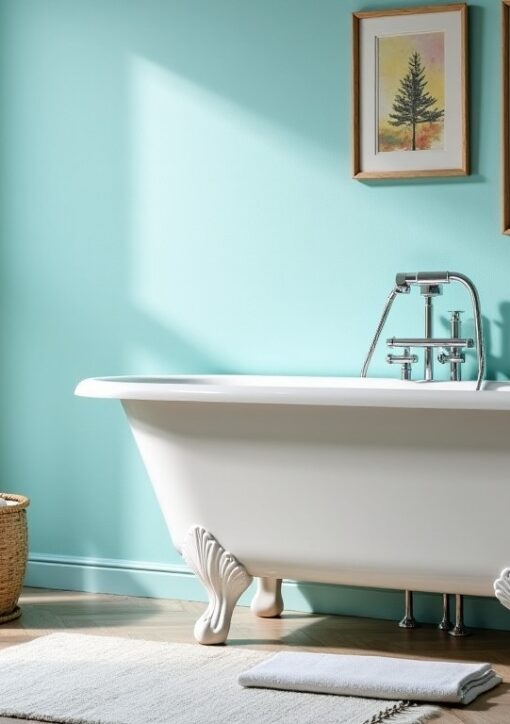 Peindre une baignoire : conseils et choix de la peinture idéale pour un résultat parfait
