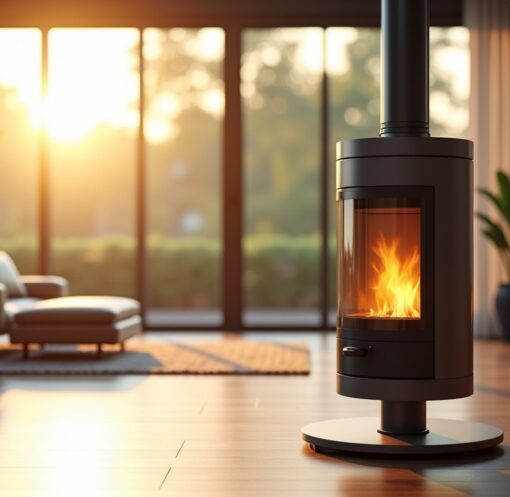 Poêle suspendu : quand design contemporain rime avec efficacité thermique