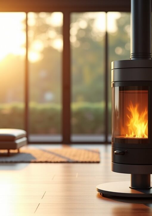 Poêle suspendu : quand design contemporain rime avec efficacité thermique