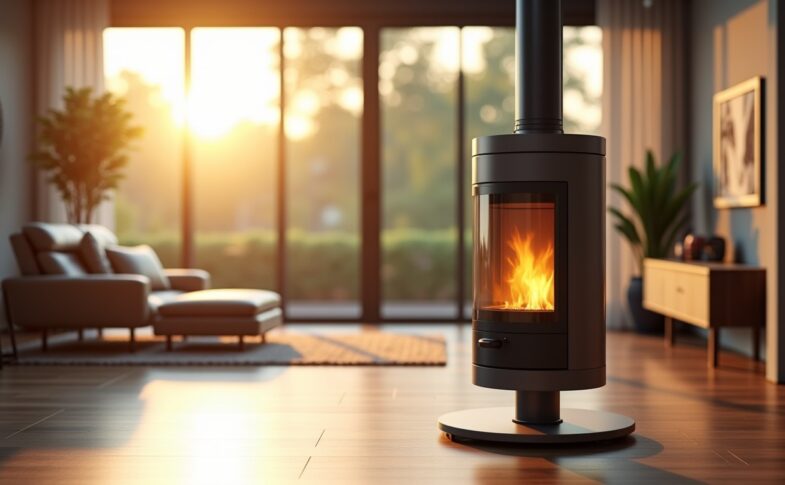 Poêle suspendu : quand design contemporain rime avec efficacité thermique