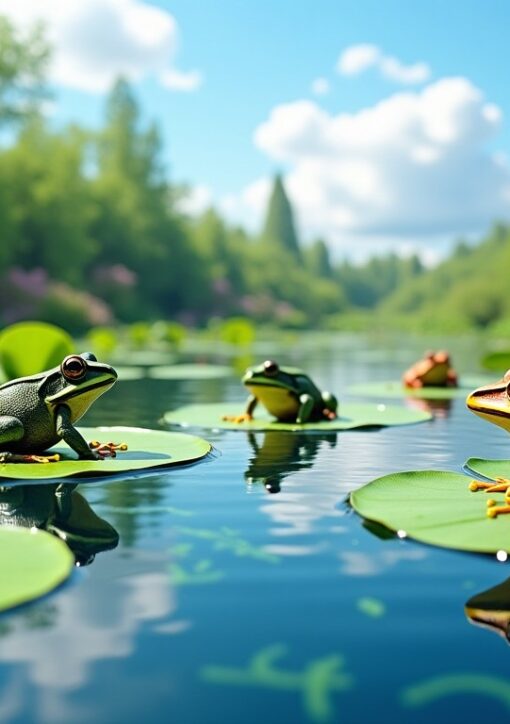 Alimentation des grenouilles dans un bassin : le guide complet pour bien nourrir vos amphibiens