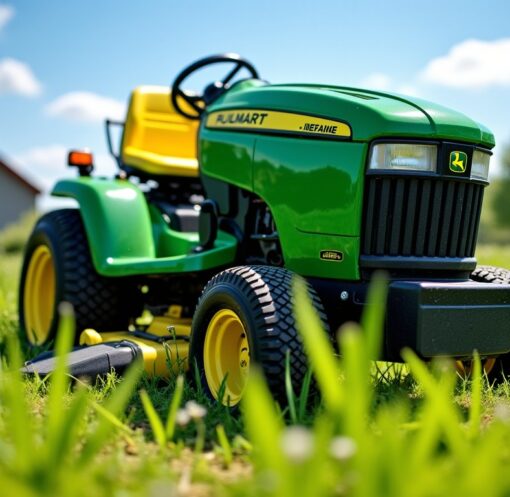 Lame de tondeuse tracteur bloquée : comprendre les causes et solutions efficaces
