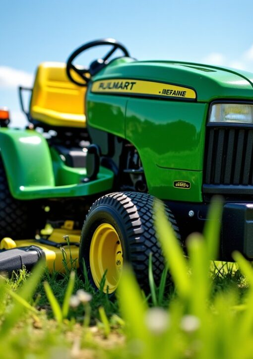 Lame de tondeuse tracteur bloquée : comprendre les causes et solutions efficaces