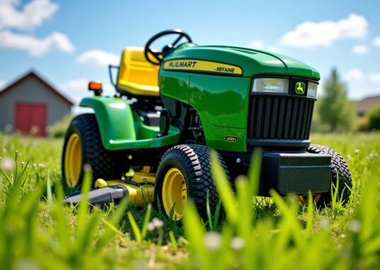 Lame de tondeuse tracteur bloquée : comprendre les causes et solutions efficaces