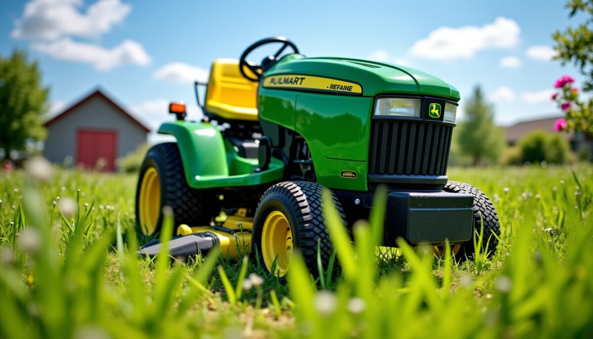 Lame de tondeuse tracteur bloquée : comprendre les causes et solutions efficaces