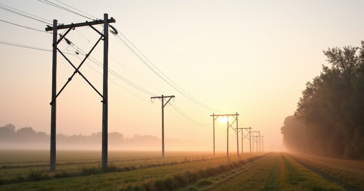 Indemnisation des poteaux électriques sur terrain privé : guide complet des droits et procédures