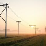 Indemnisation des poteaux électriques sur terrain privé : guide complet des droits et procédures