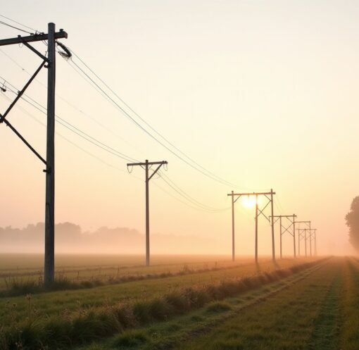 Indemnisation des poteaux électriques sur terrain privé : guide complet des droits et procédures