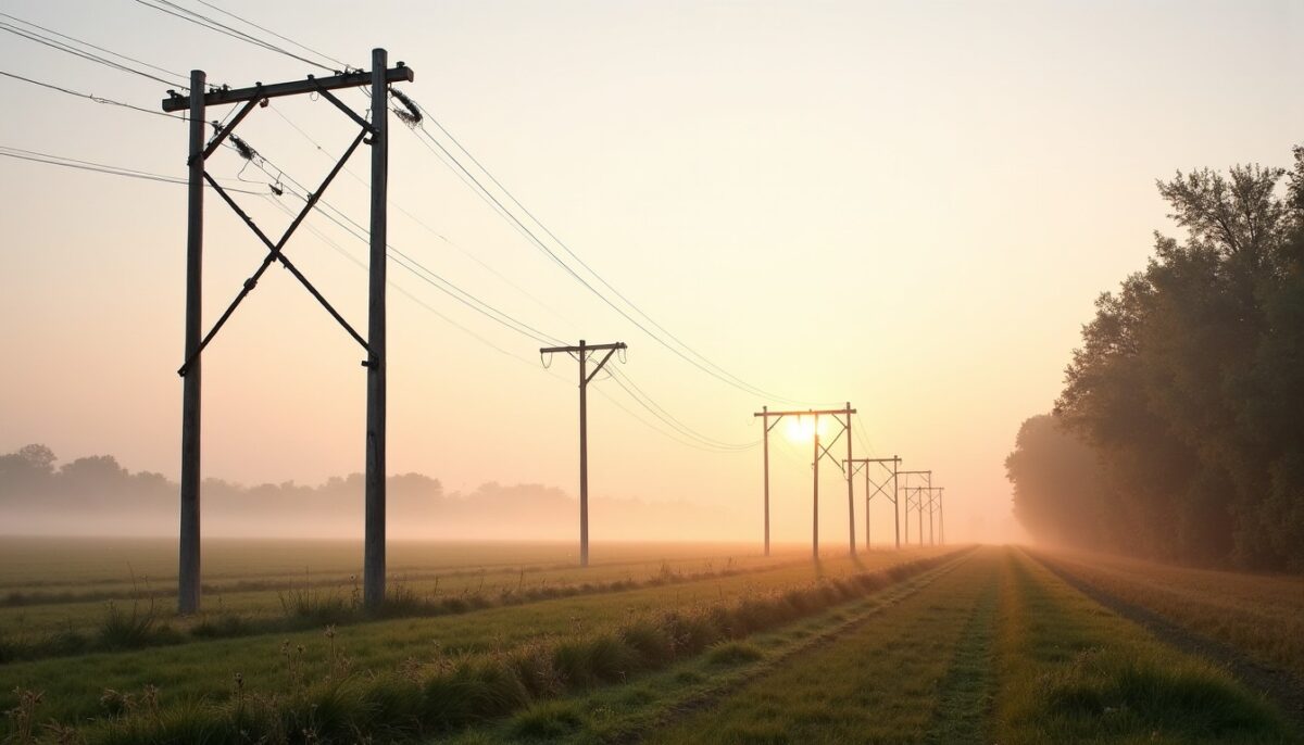 Indemnisation des poteaux électriques sur terrain privé : guide complet des droits et procédures
