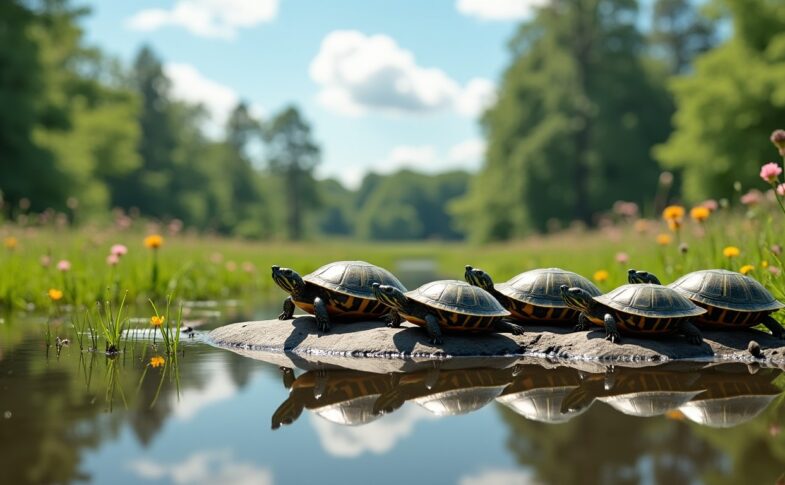 Noms de tortues célèbres : Inspirations et idées originales pour baptiser votre compagnon à carapace