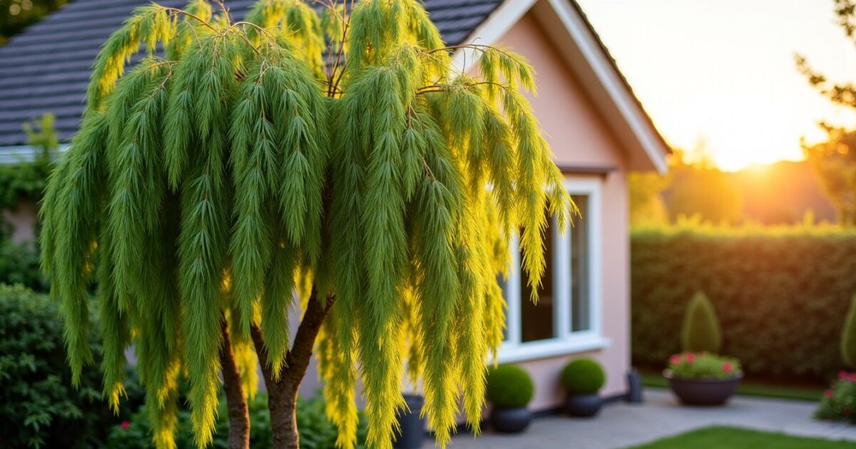 Saule crevette : quelle distance idéale respecter pour planter près de la maison ?