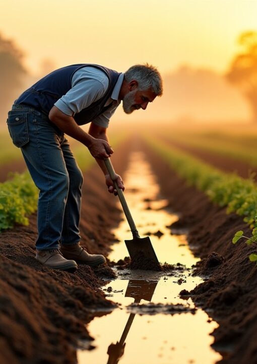 Techniques simples et efficaces pour drainer un terrain saturé d'eau