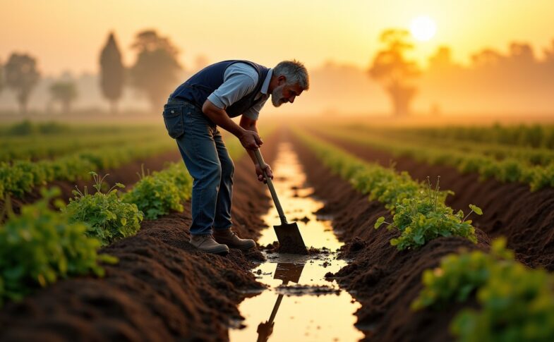 Techniques simples et efficaces pour drainer un terrain saturé d'eau
