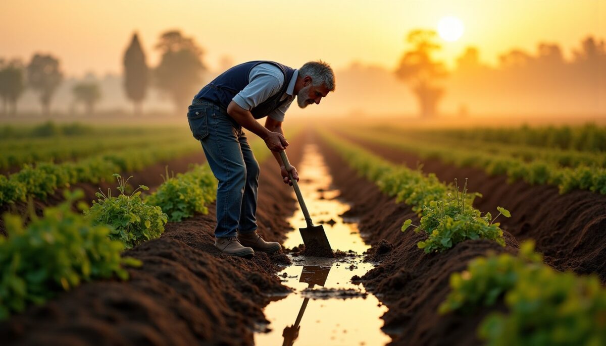 Techniques simples et efficaces pour drainer un terrain saturé d'eau