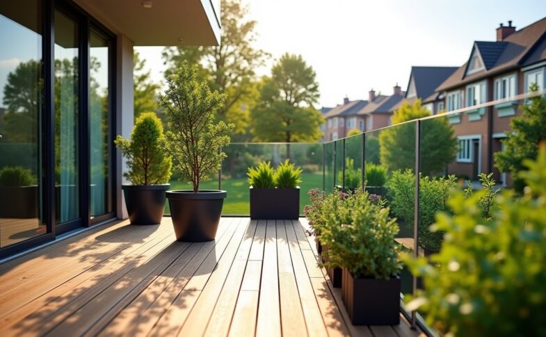 Terrasse en surplomb chez le voisin : quelles sont les règles et distances à respecter ?