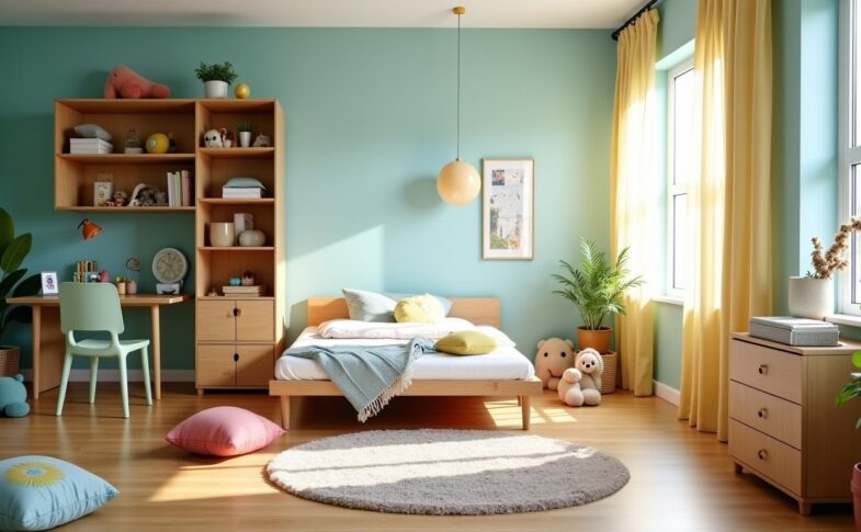 Comment aménager une chambre d'enfant évolutive pour accompagner sa croissance