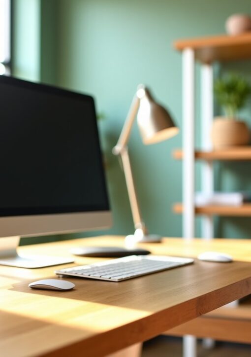 Aménager un bureau à domicile à la fois pratique et motivant
