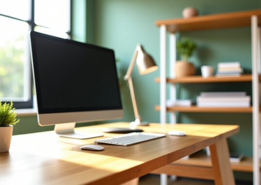 Aménager un bureau à domicile à la fois pratique et motivant
