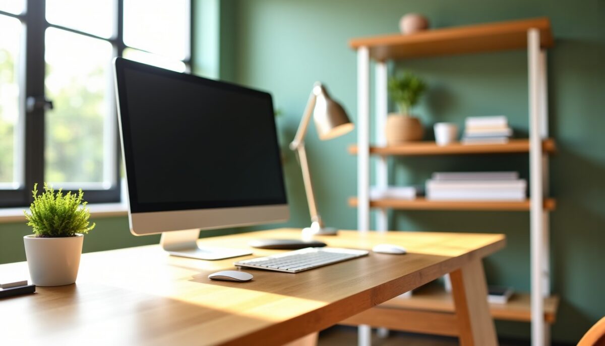 Aménager un bureau à domicile à la fois pratique et motivant