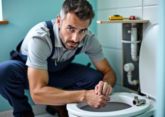 Excès de pente dans l’évacuation des WC : impacts et solutions pratiques à adopter