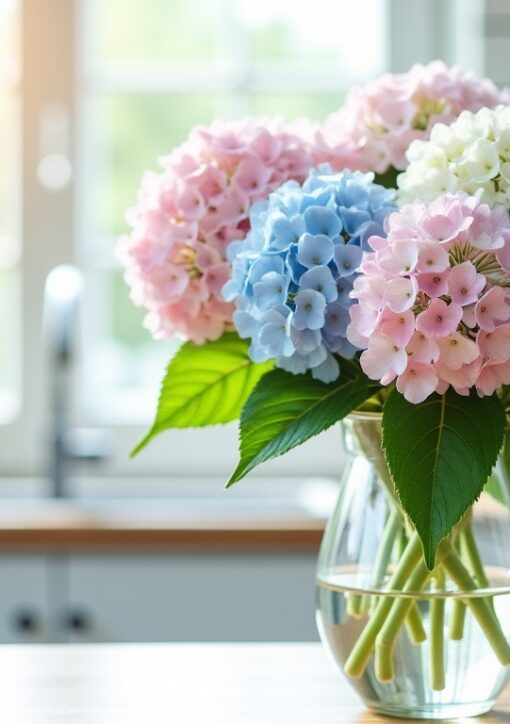 Astuces pour prolonger la beauté des fleurs d’hortensia dans un vase