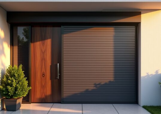 Volets roulants solaires pour porte d’entrée : alliez autonomie énergétique, confort optimal et sécurité renforcée