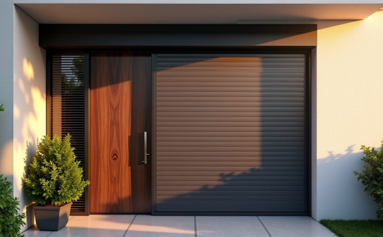 Volets roulants solaires pour porte d’entrée : alliez autonomie énergétique, confort optimal et sécurité renforcée