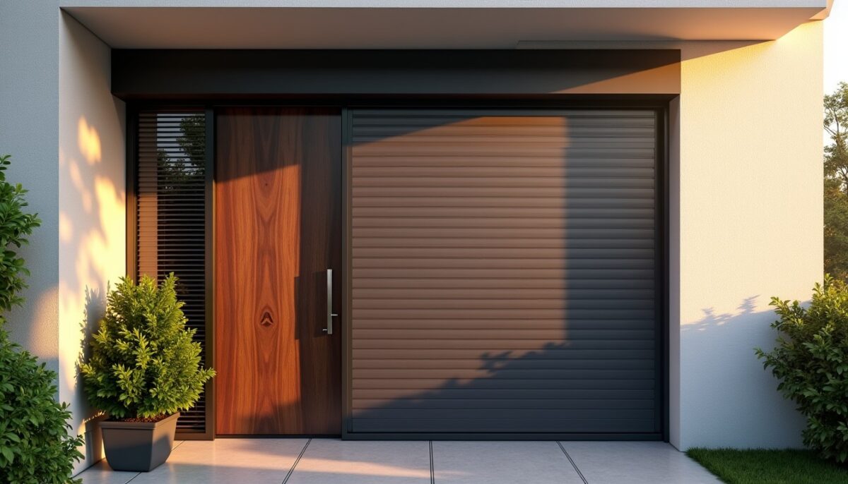 Volets roulants solaires pour porte d’entrée : alliez autonomie énergétique, confort optimal et sécurité renforcée