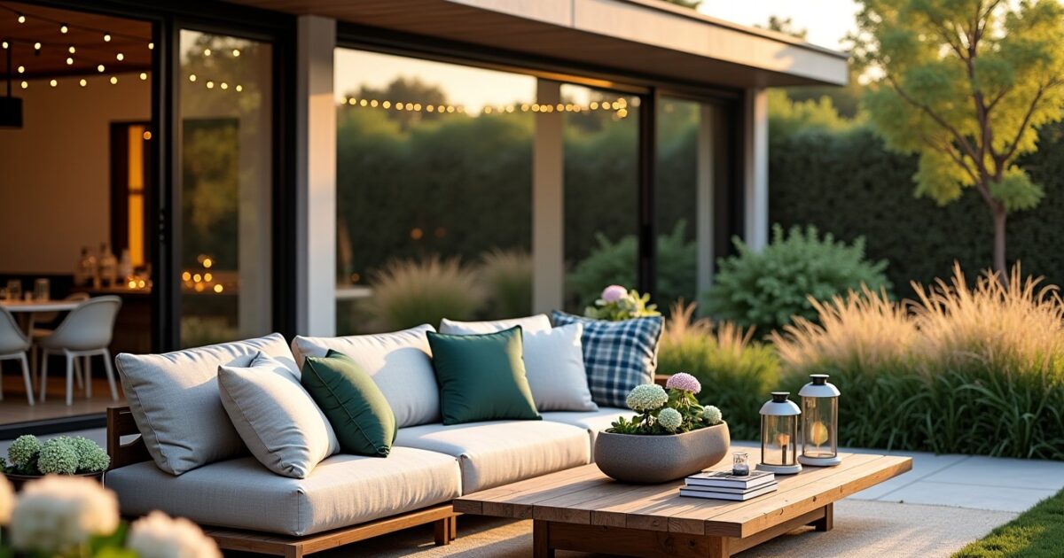 Transformer votre jardin en une véritable extension de votre salon : nos astuces pour une pièce à vivre en plein air