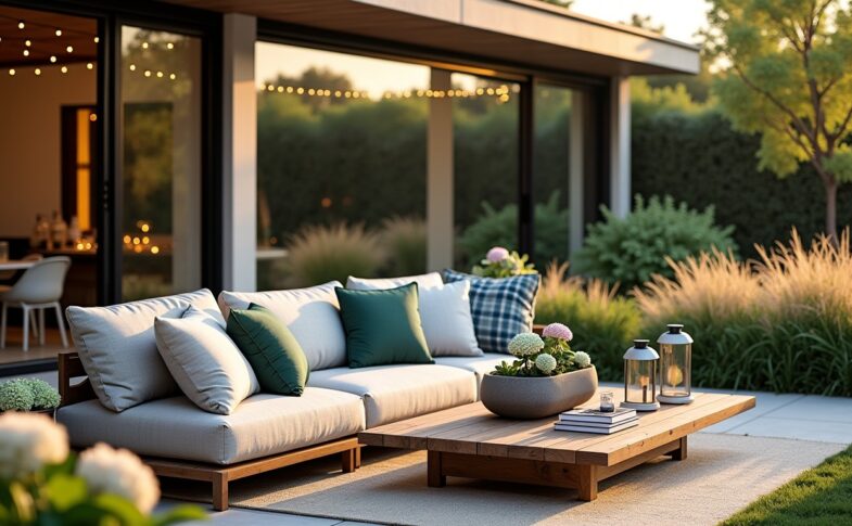 Transformer votre jardin en une véritable extension de votre salon : nos astuces pour une pièce à vivre en plein air