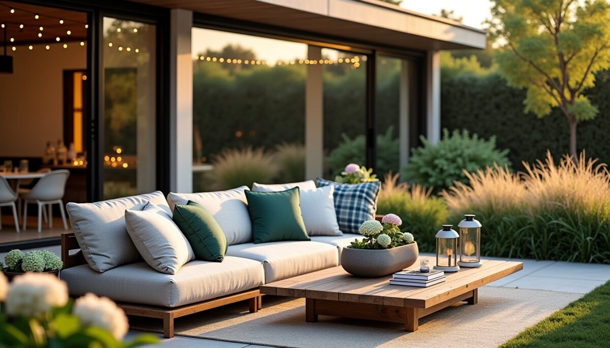 Transformer votre jardin en une véritable extension de votre salon : nos astuces pour une pièce à vivre en plein air