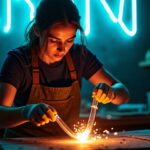 Néon sur mesure : confectionnez une signature lumineuse unique à votre image