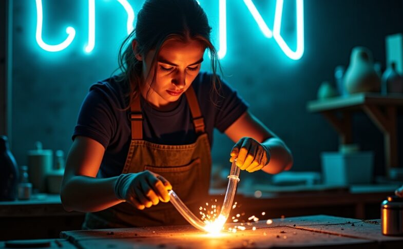 Néon sur mesure : confectionnez une signature lumineuse unique à votre image