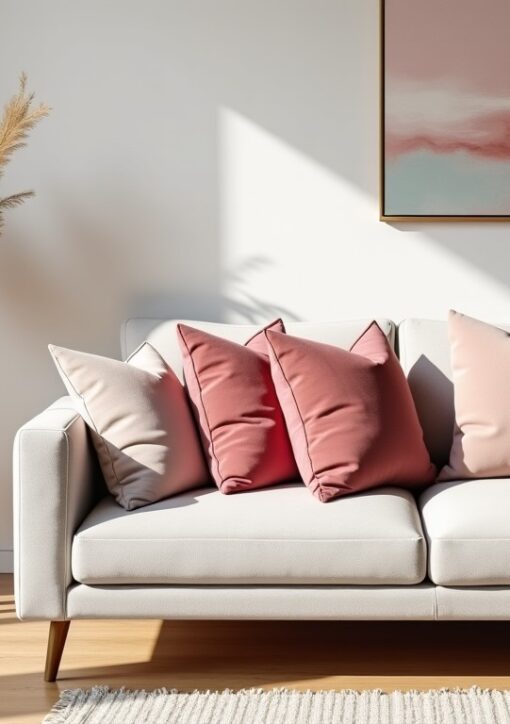 Vieux rose : quelles teintes harmoniser pour sublimer votre chambre ou votre salon ?