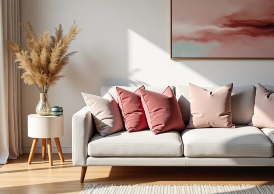 Vieux rose : quelles teintes harmoniser pour sublimer votre chambre ou votre salon ?