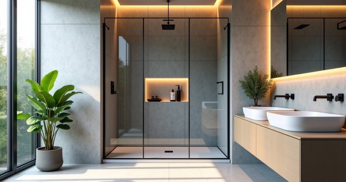 Explorez les divers styles de cabines de douche pour sublimer votre salle de bain