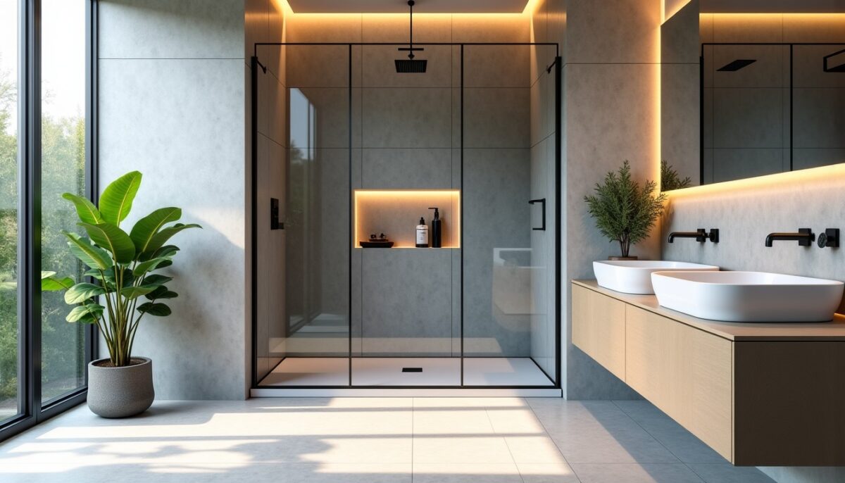Explorez les divers styles de cabines de douche pour sublimer votre salle de bain