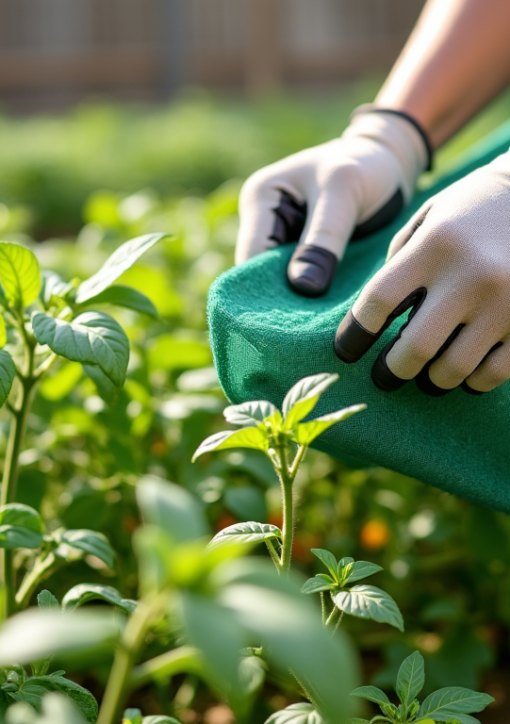 Installer un filet pour potager : méthode complète en 6 étapes